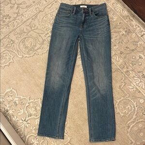 Vince Blue Straight Leg Jeans Classic Denim